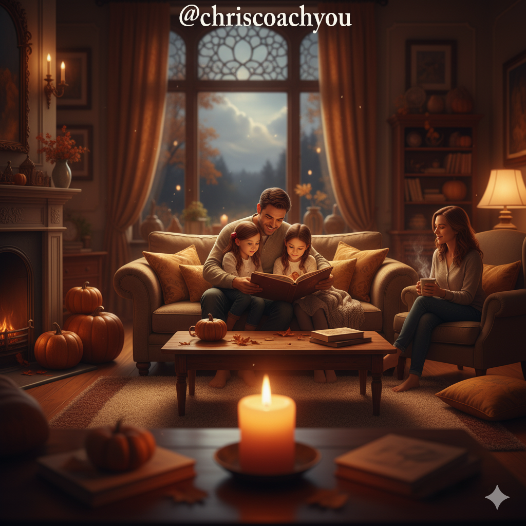 👨‍👩‍👧‍👦 Famille : Créer des rituels de lumière pour traverser l’automne ensemble 🌙✨